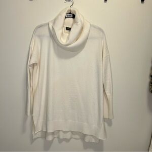 White Long Turtleneck French Connection - Small but fits like Large
